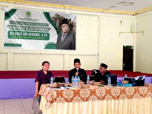 DPRD Ptovinsi kalimantan timur selamat ari wibowo saat melaksanakan sosialisasi