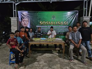 kegiatan Penguatan Demokrasi Daerah (PDD) Ke-5 yang digelar Anggota DPRD Kalimantan Timur, Selamat Ari Wibowo, di Desa Gunung Sari, Kecamatan Tabang, Kabupaten Kutai Kartanegara, Sabtu (13/6/2026).